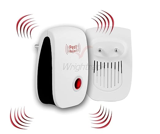 Electric Ultrasonic Pest Repeller for Mosquitoes & Rodents, Pack of 2