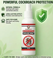 Aarij Mart Cockroach Repellent Spray 100ml, Pack of 1