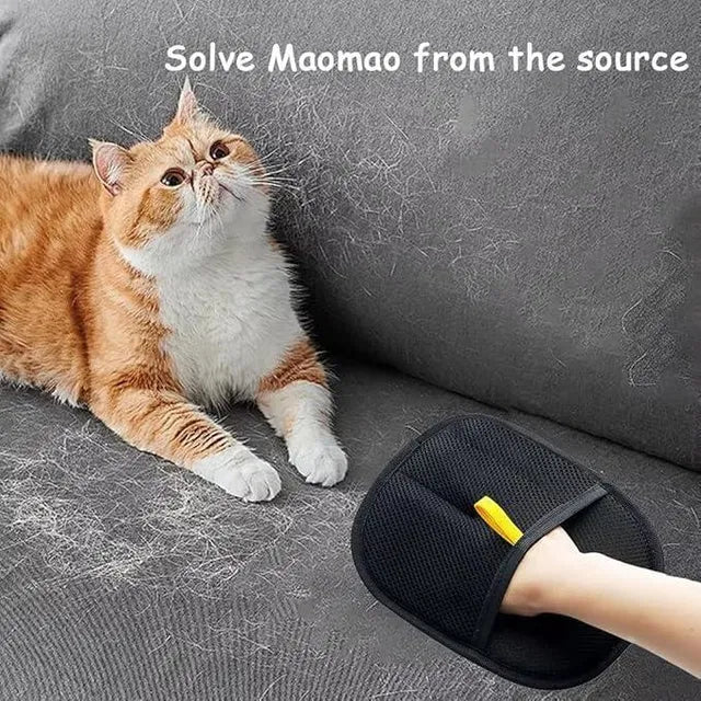 Pet Hair Removal Gloves for Grooming