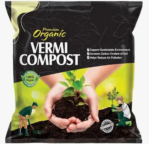 Premium Organic Vermi Compost - Pack of 1