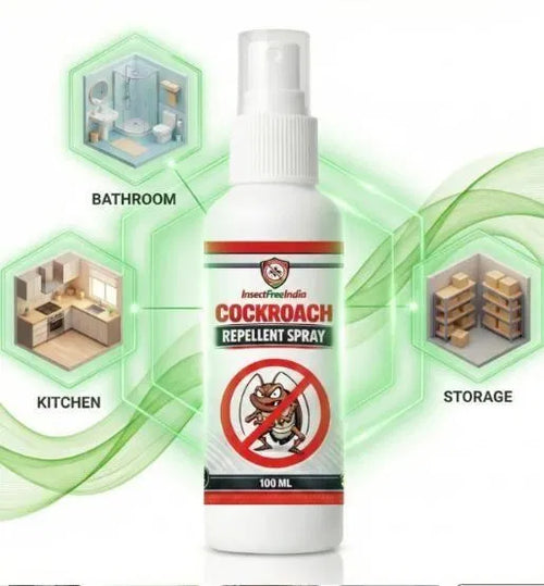 Aarij Mart Cockroach Repellent Spray 100ml, Pack of 1