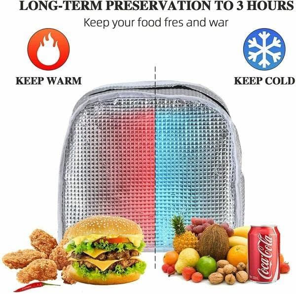 Insulated Lunch Bag for Office, School & Travel