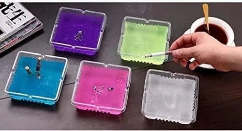Disposable Smokeless Cigarette Ashtray, Odorless (Pack of 5)
