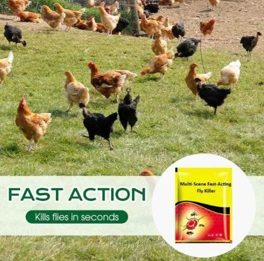 Multi-Scene Fast-Acting Fly Killer Powder, Pack of 1