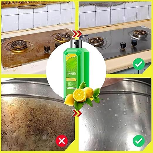 Aarij Mart Powerful Multifunctional Cleaner, Pack of 4