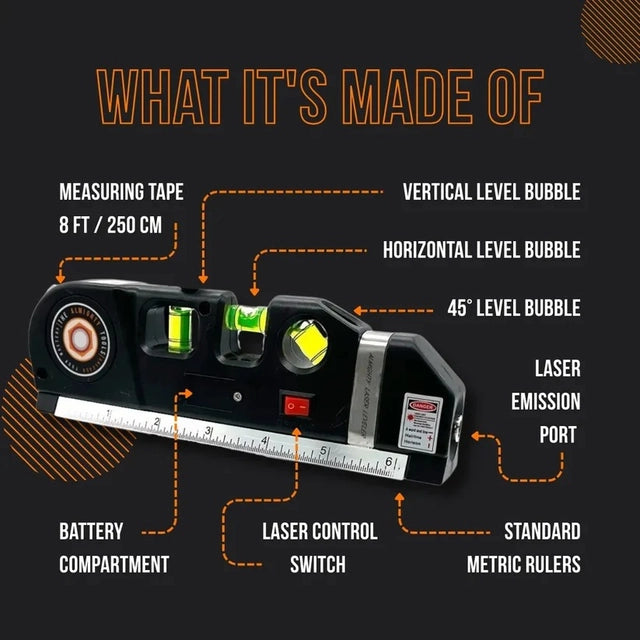 Multipurpose Laser Level Kit Tool
