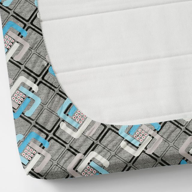 Microfiber Elastic Fitted Double Bedsheet with 2 Pillow Covers, 70x76x6 Inches