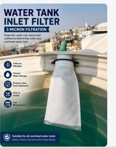 Borewell & Overhead Tank Filter for Bore Water, Pack of 2