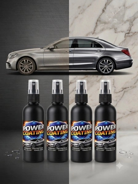 Nano Ceramic Coating Spray for Car, Deep Gloss, Pack of 4