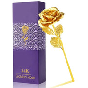 Tekcool Decorative 24K Golden Artificial Rose