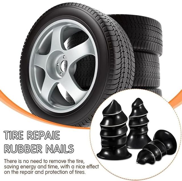 Tyre Repair Rubber Nails Pack of 10