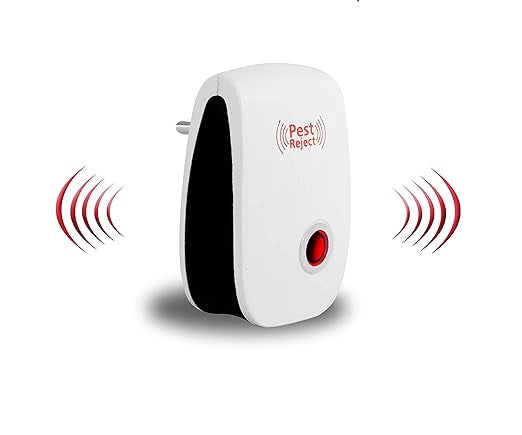 Electric Ultrasonic Pest Repeller for Mosquitoes & Rodents, Pack of 2