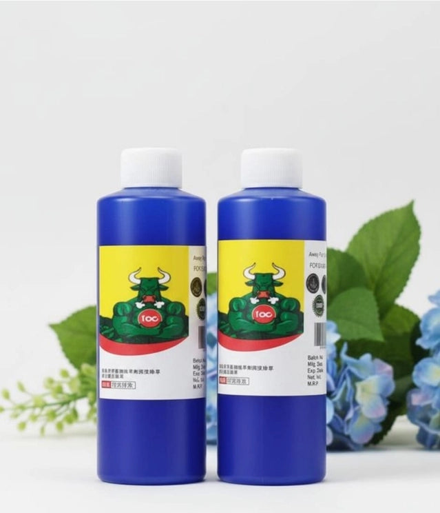 Liquid Weed Remover Herbicide for Farms, Gardens & Lawns, 200ml Pack of 2