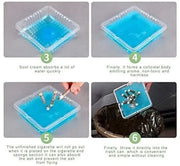 Disposable Smokeless Cigarette Ashtray, Odorless (Pack of 5)
