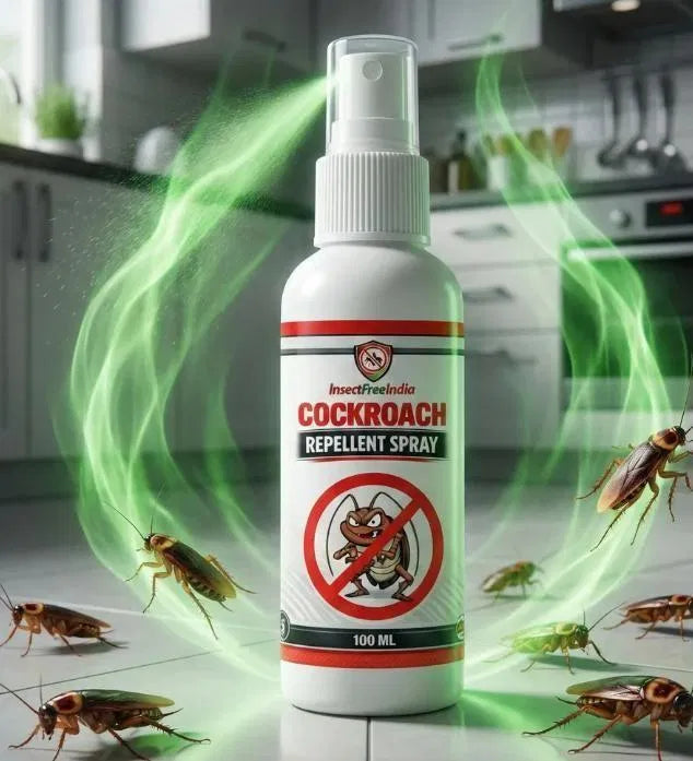 Aarij Mart Cockroach Repellent Spray 100ml, Pack of 1