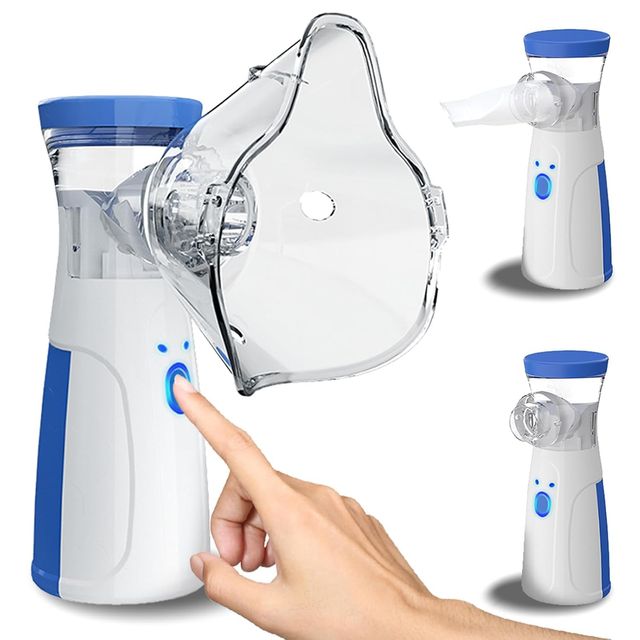 Accutrust Portable Ultrasonic Mesh Nebulizer for Adults & Kids