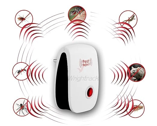 Electric Ultrasonic Pest Repeller for Mosquitoes & Rodents, Pack of 2