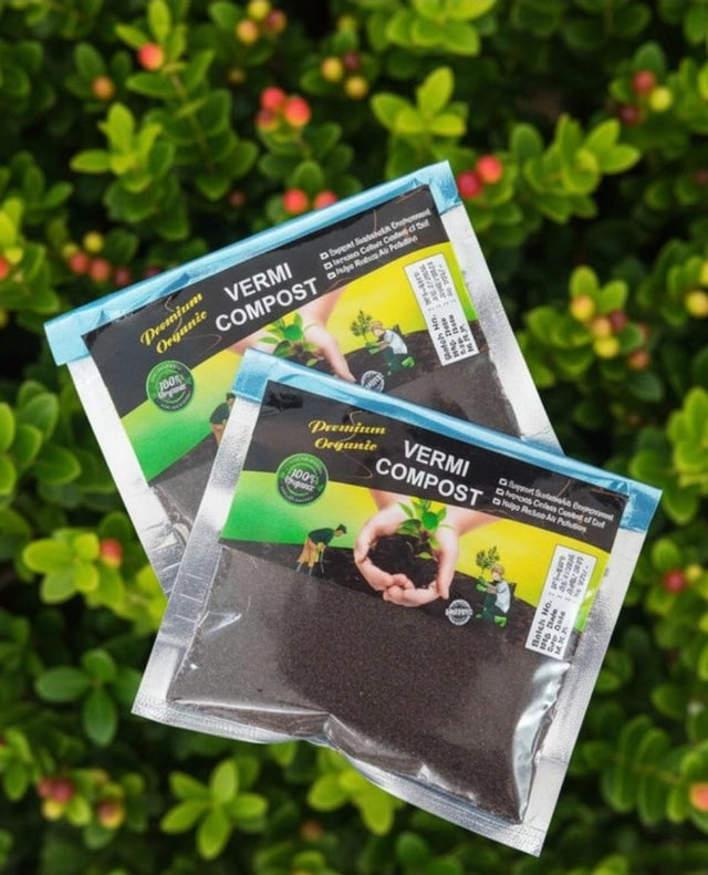 Aarij Mart Premium Organic Vermi Compost Pack of 2