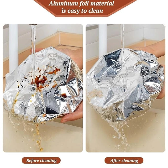 Aluminium Foil Food Cover Pack of 10