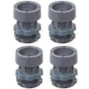 Washing Machine Vibration Pads, Floor Trays, Refrigerator Stand (4 Pcs Set)