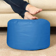 Cozy Rabbit 3-Piece Filled Bean Bag Combo with Footrest & Cushion in Blue - view 5