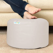 Cozy Rabbit 3-Piece Filled Bean Bag Combo with Footrest & Cushion in Cream - view 4