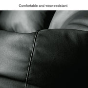 Cozy Rabbit 3-Piece Filled Bean Bag Combo with Footrest & Cushion in Grey - view 3