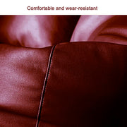Cozy Rabbit 3-Piece Filled Bean Bag Combo with Footrest & Cushion in Maroon - view 3