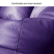 Cozy Rabbit 3-Piece Filled Bean Bag Combo with Footrest & Cushion in Purple - view 4