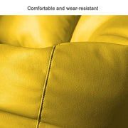 Cozy Rabbit 3-Piece Filled Bean Bag Combo with Footrest & Cushion in Yellow - view 3